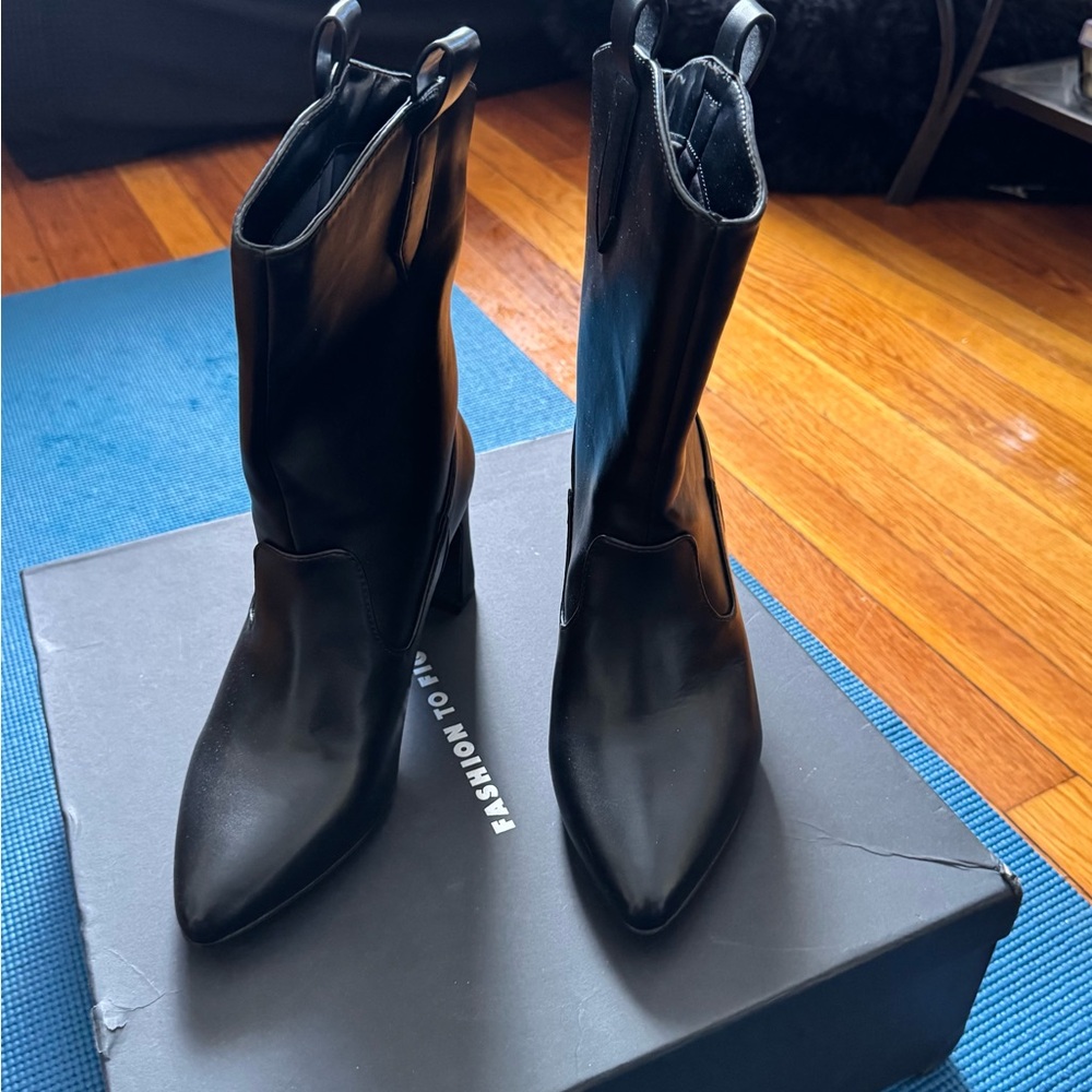 Fashion To Figure Black Women's Boots